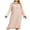 Pink, variant on Plus Size Nightgown for Women Sexy Lace Square Neck Sleep Shirts Cotton Long Sleeve Pleated Nightwear Comfy Pullover Full Length Sleepwear Lady Oversized Loungewear Dress,Pink,XX-Large