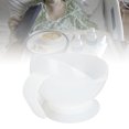 thumbnail image 1 of Bol de Récupération Anti-Déversement, Vaisselle Auto-Alimentée Adaptative pour Aider à Manger pour les Personnes Âgées, 1 of 8