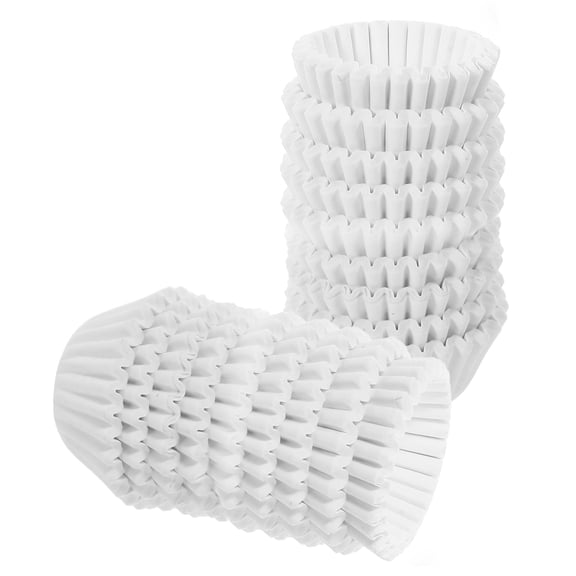 OUNONA 1000 Pcs Extra Large Cupcake Liners Baking Cups Mini Container Molds for White