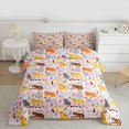 thumbnail image 2 of Feelyou Teens Cat Animal Full Size Comforter Sets, Cute Kitten Bedding Sets, 3pcs, 2 of 8