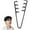 A, variante sur 1 Pce, Peigne Texturé, Peigne de Coiffage Texturé Volumisant avec Embouts de Séparation, Peigne Volumisant à Dents Larges, Convient pour Créer des Coiffures Lisses Peignées au Dos, Peigne de Coiffeur.
