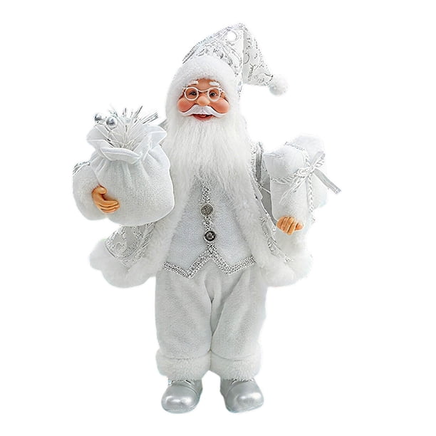 Árbol de Navidad Decoraciones Acrílico Santa Claus Colgante-Árbol de Navidad Pequeño Colgante Decoración Árbol de Navidad Decoraciones Ornamentos Conjunto