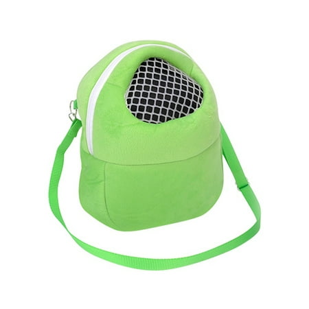 Breathable Shoulder Strap Portable Travel Handbag Backpack Small Pet Carrier Bag Animal Outgoing Bag for Hedgehog Hamster Mouse Rat Sugar Glider Squirrel Chinchilla (Best Gun For Squirrel And Rabbit Hunting)