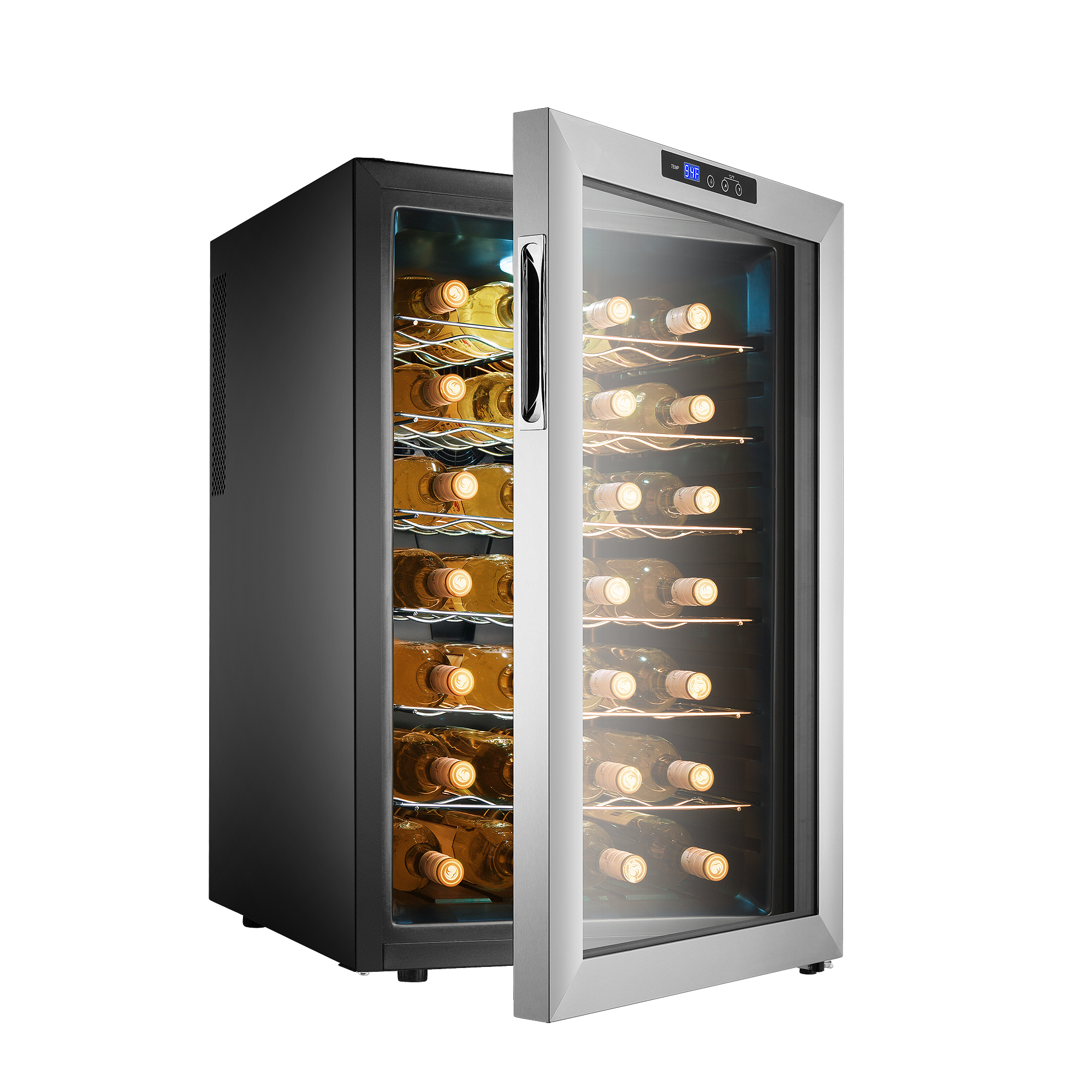 cybercool 28 bottle wine fridge