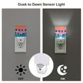 thumbnail image 5 of Uemuo Beach with Palm Trees Night Light, Night Lights Plug into Wall, Dusk to Dawn Sensor Warm White Led Night Light 0.5W-US, 5 of 9