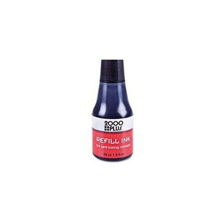 cosco self inking stamp pad refill ink black ink 032962