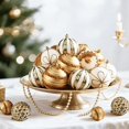 thumbnail image 3 of Set de Adornos Navideños SHareconn 70 piezas Blanco y Dorado, 3 of 8