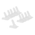 thumbnail image 2 of GARENDE 10Pcs Canopies Clamps Fixed Clips Tarp Clips for Camping Awnings Boat Covers clear, 2 of 9