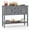 Gray, variant on Costway Buffet Sideboard Cabinet Entryway Console Table with 2 Doors and 2 Drawers White