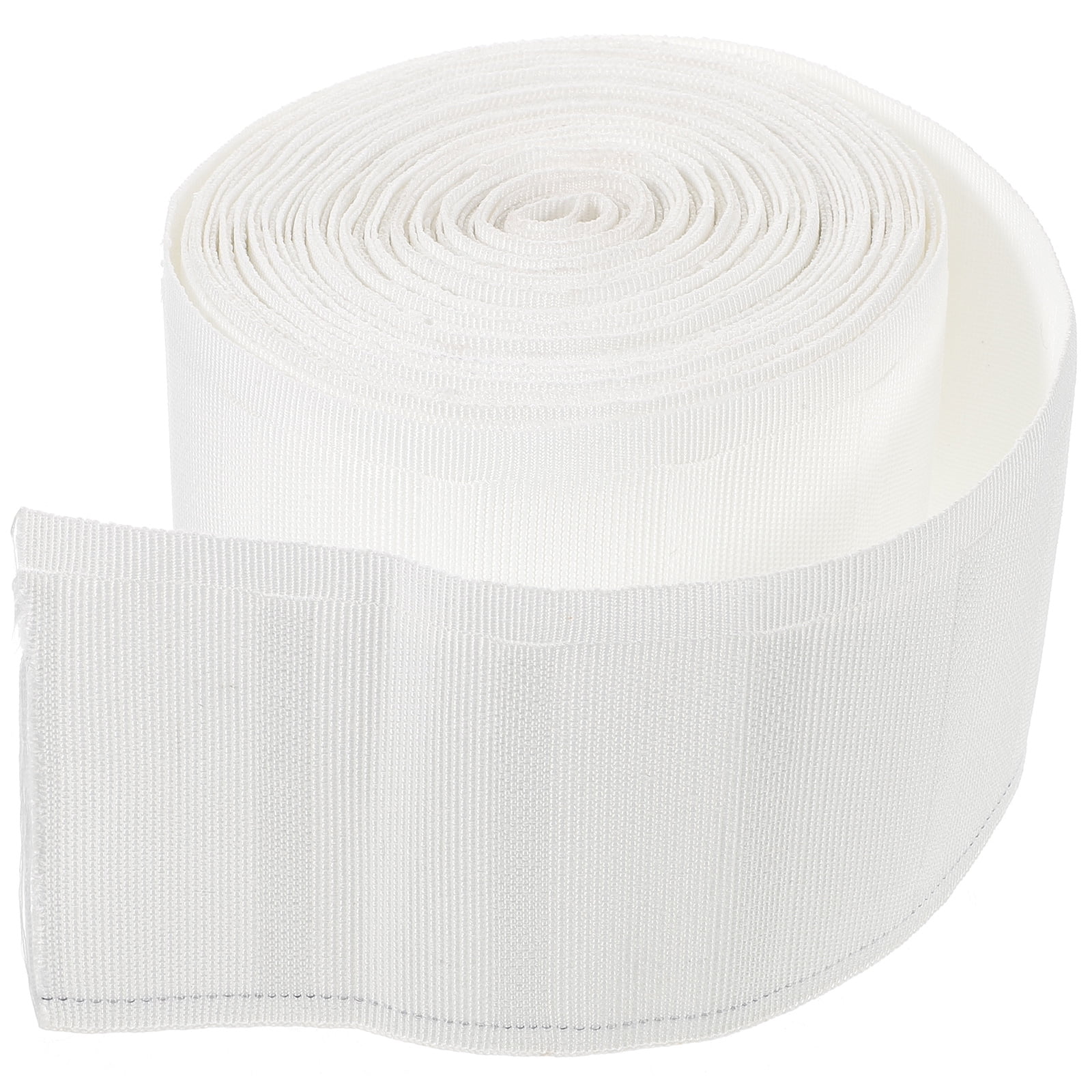 1 Roll White Curtain Pleated Tape 1181.1 Inch, Elastic Tape For Curtains,  Door Curtains And Shower Curtains Home Decor