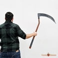 thumbnail image 4 of Munetoshi 38” Foam Reaper Scythe Fortnite Rare Skin Halloween Video Game Sci-fi Cosplay Costume Prop, 4 of 8