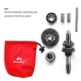 thumbnail image 2 of Escalada Kits de senderismo al aire libre Bolsa de almacenamiento Camping Nail Wind Rope Hebilla Bolsa (Rojo) Tmvgtek Para Estrenar, 2 of 9
