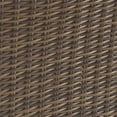 thumbnail image 4 of Outdoor Dining Chairs 2Piece Set  Wicker Patio Chairs  Weathered Brown, 4 of 6