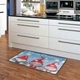 thumbnail image 5 of GZHJMY Cute Cartoon Christmas Gnome Kitchen Rug,Christmas Antiskid Mat for Porch Floor Long Door Mat, Non-Slip Bedroom Bedside Mats - 39x20in Carpet Runner, 5 of 6