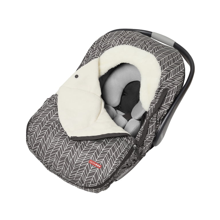 Skip Hop Stroll & Go Car Seat Cover, Grey Feather photo 5