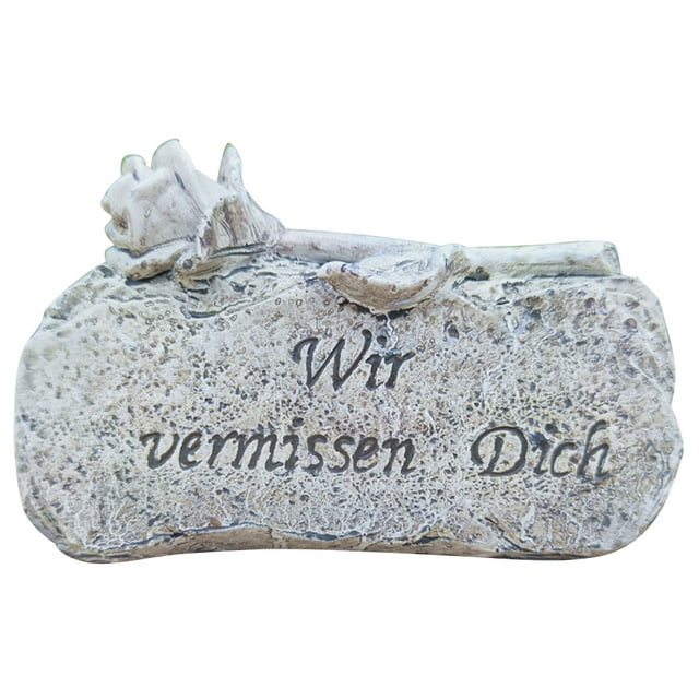 RESIN Fallecidos amigos amigos de luto de luto de lomado decorativo de luto cementerio de cementerio
