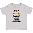 thumbnail image 3 of Inktastic Monkey I Love Hanging out with My Great Grandpa Boys or Girls Baby T-Shirt, 3 of 5