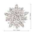 thumbnail image 3 of FRCOLOR Metal Charms 24pcs Christmas Theme Decoration Snowflake Shaped Adornment DIY Decoration,1.18"X1.18"X0.2", 3 of 5