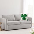 thumbnail image 6 of BGZLEU St Patrick's Day Pillow Cover 18x18 Inch Shamrock St Patrick's Day Decorations Green Clover Buffalo Plaid Lucky Truck Decorative Pillow Cases Throw Cushion Covers, 6 of 6