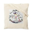 thumbnail image 2 of CafePress - The Story Of Gymnastics Tote Bag - Unisex Canvas Tote Bag, Beige, 1-Piece, 2 of 7