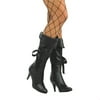 Black Pirate Boots Halloween Costume Accessory