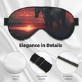 thumbnail image 4 of Fuzoiu Lone Rider Under Red Sky Print Sleep Masks,Eye Masks with Adjustable Strap for Sleeping,Night Eye Shade for Women Men,Eye Cover for Full Night's Sleep, Travel and Nap, 4 of 7