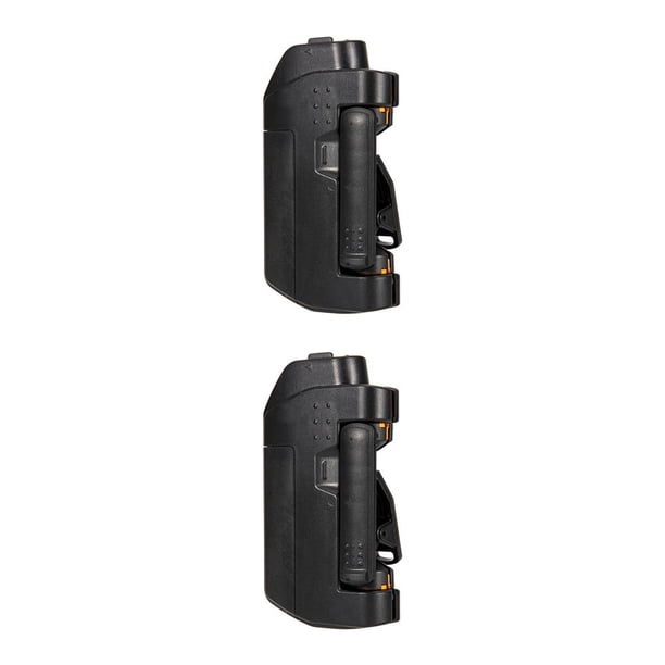 Sonducket Anudador de línea secundaria para pesca, dispositivo de atado de alambre, encuadernador de alambre de acero inoxidable de plástico, accesorios Negro Nuevo estilo 2piezas Sonducket CBP390653