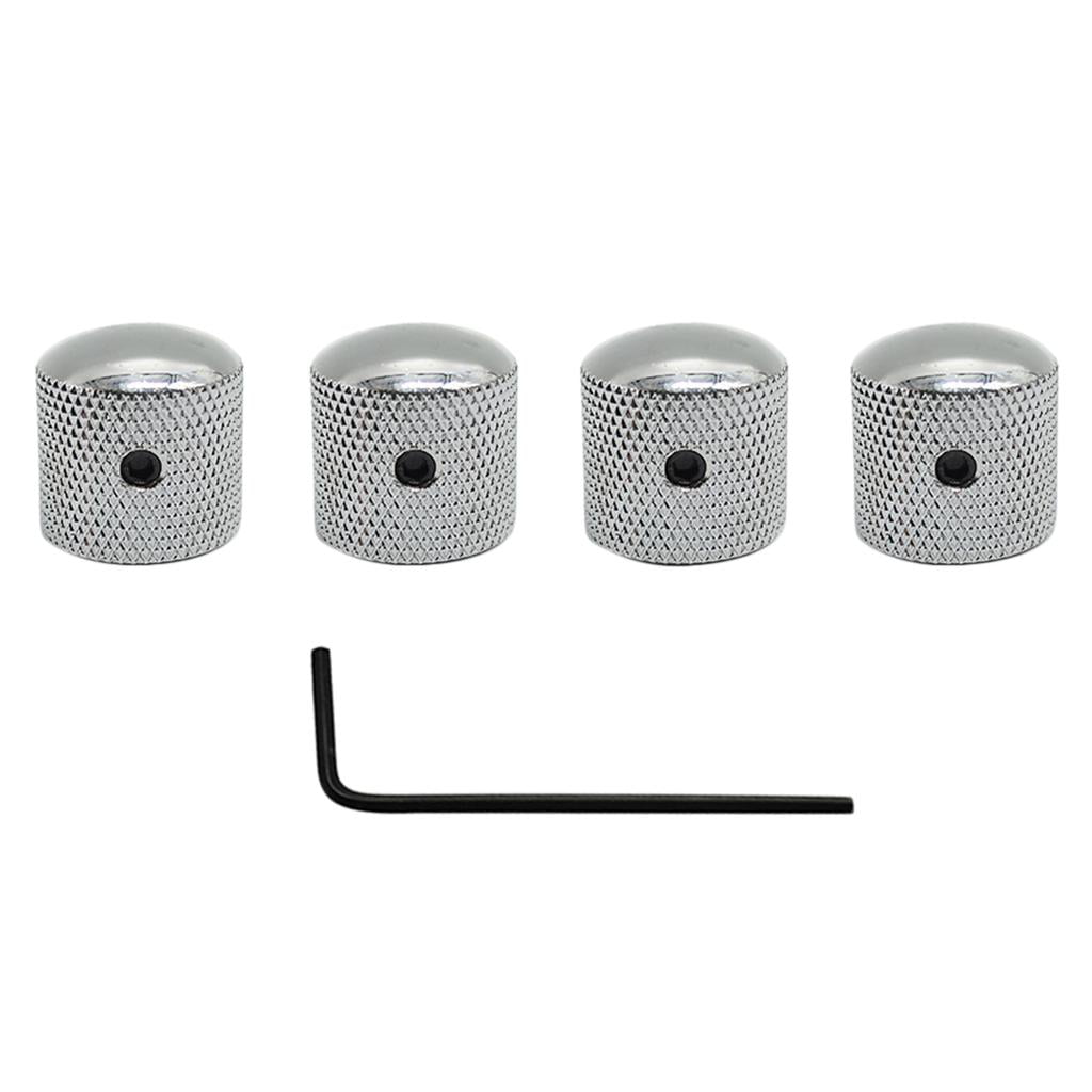 4pcs Guitar Knobs Volume Tone Control Knobs Rotary Knobs for Electric Guitar SA 