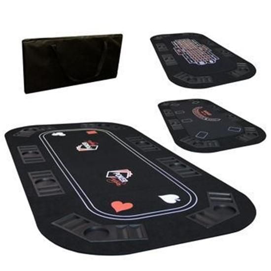 Dessus de table rectangulaire pour poker d'Ovalyon