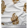thumbnail image 1 of Soimoi Silk Fabric Floral & Paisley Block Decor Fabric Printed Yard 42 Inch Wide, 1 of 3