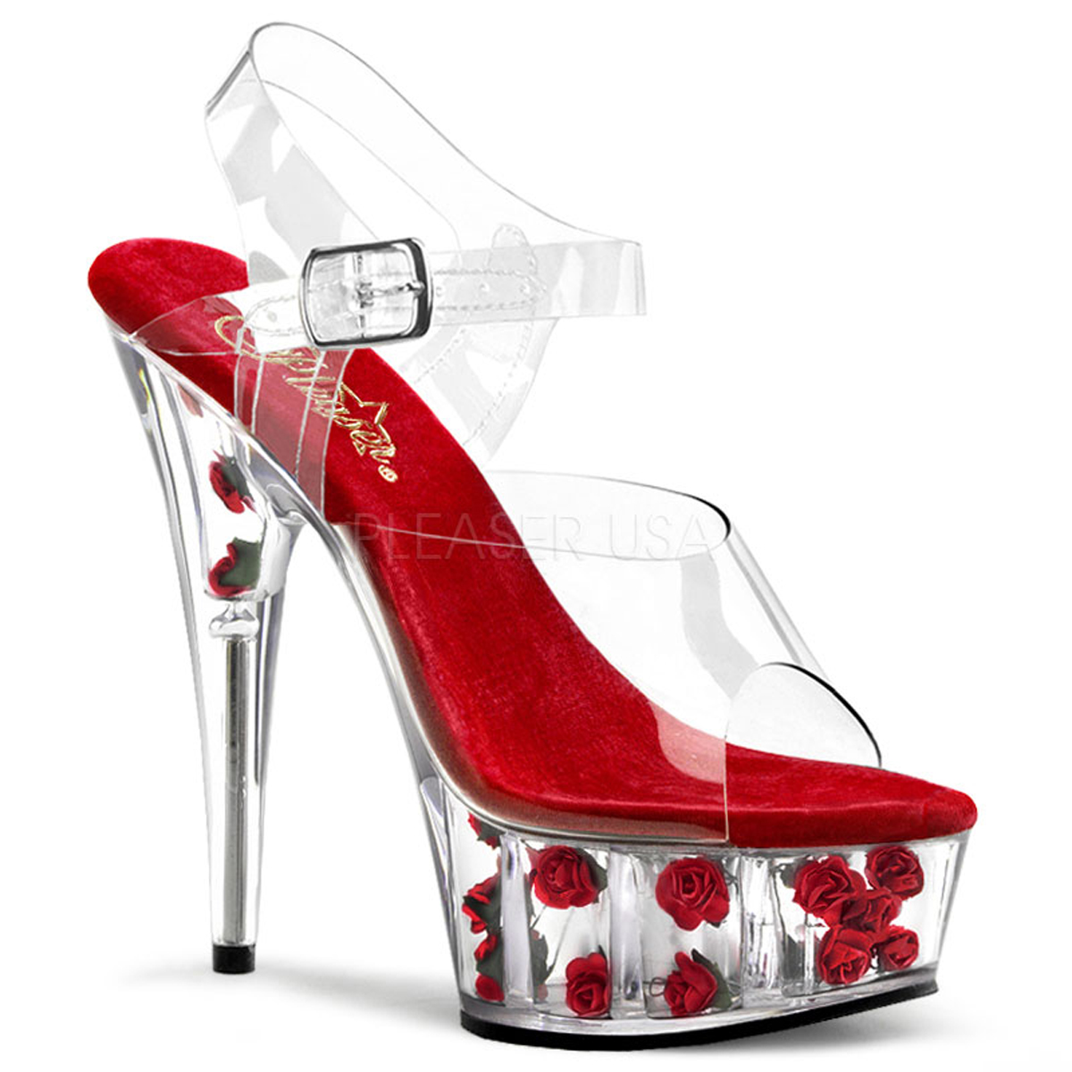 PLEASER DELIGHT-608FL WOMEN'S 6\