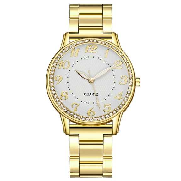 Ausyst Watch for Women Luxury Watches Quartz Watch Stainless Steel Dial Casual Bracele Watch