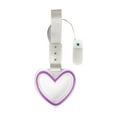 thumbnail image 1 of LED Heart-Shaped Car Handle Straps, Rear Bumper Warning Keychain with Drift Charm,Car Hanging Accessories,Auto GRAP Handle Warning Pull , Heart Decor for Cars, SUV, Subway, Bus, 1 of 7