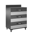 thumbnail image 1 of Meuble de rangement à 3 tiroirs Boss de Systembuild Evolution, gris, 1 of 6