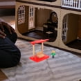 thumbnail image 3 of SHISUYAN 1 Set Wooden Railway Track Accessory Mini Station Platform Model Kids Early Educational Building Toy, 3 of 9