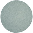 thumbnail image 3 of Safavieh Courtyard Collection CY8022-37121 Aqua and Grey Indoor,  Outdoor Round Area Rug (6'7" Diameter), 3 of 4