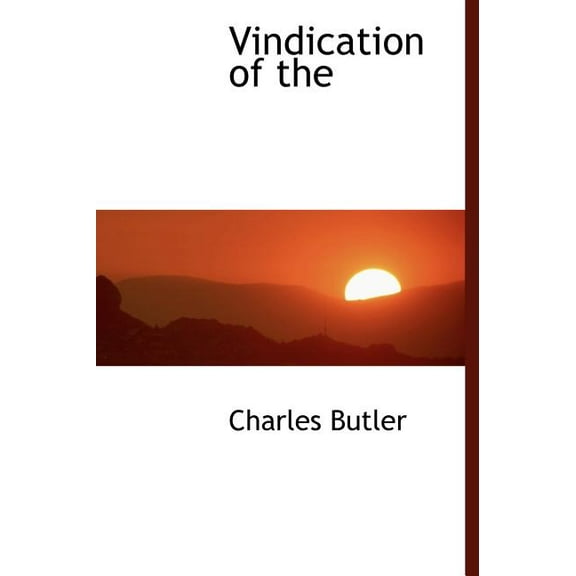 Vindication of the (Hardcover)