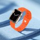 thumbnail image 2 of Accesorios de correa de reloj inteligente de silicona para Apple Watch Ultra 8 7 6 5 4 3 2 1 SE JShteea El nuevo, 2 of 9