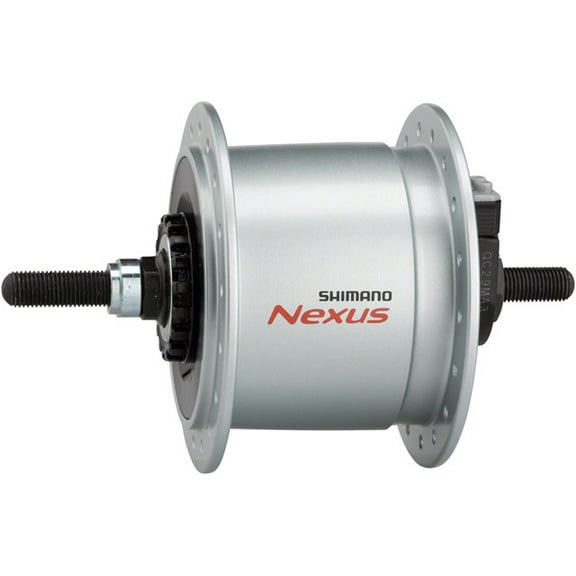 Shimano DH-C60003 Dynamo Front Hub - 9 x 1 x 100mm, Roller Brake, Silver, 36h