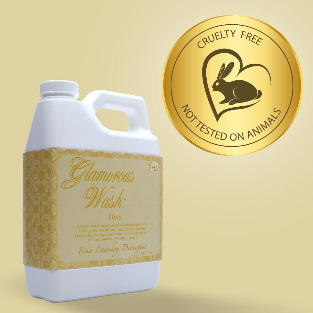 Tyler Candle Company Glamorous Wash Diva Fine Liquid Laundry Detergent - 1 Container, 907g (32oz)