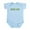 Sky Blue, variant on CafePress - River Rat Infant Bodysuit - Baby Light Bodysuit, Size Newborn - 24 Months