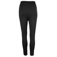 thumbnail image 6 of TrendOFT Tummy Control Workout Leggings with Pockets for Women Soft High Waisted Yoga Pants Black XL, 6 of 8