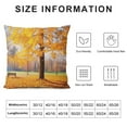 thumbnail image 5 of COMIO Fall Throw Pillow Covers Autumn Plant Thanksgiving Maple Leaves Home Soft Decor Throw Pillow Covers Living Room Couch Bed,Burnt Orange, 5 of 5
