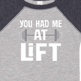 thumbnail image 4 of Inktastic Weightlifting You Had Me at Lift Boys or Girls Baby Bodysuit, 4 of 5