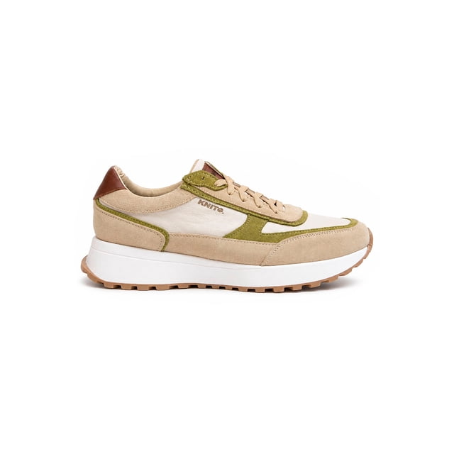 Knite Tenis de Piel para Hombre Casual Vestir Urbano Terra Moda Confort