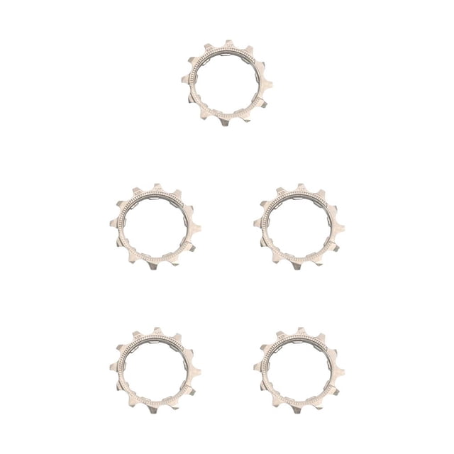 ZLight Cassette de Vélo Roue Libre Petite Dent 8/9/10/11 Pignon Outils de Réparation Haute Performance Pièces Fournitures Accessoires de Cyclisme 8S 12T 5ensemble