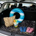 thumbnail image 2 of HUISEFOR Spider Web Car Trunk Mat 29" x 39" Non-Slip Halloween Design All Weather Trunk Protection Cargo Liner Removable Automotive Accessories for Most Cars SUV, 2 of 7