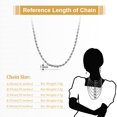 thumbnail image 3 of Sterling Silver Necklace Unisex Diamond Cut Rope Chain for Men and Women by Pivey & Co. 1.5mm - 18 Inches Long With Gift Box, 3 of 6