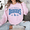LIGHT PINK, variant on Dodgers Vintage Crewneck Sweatshirt | Classic LA Baseball Fan Pullover | Unisex Game Day Top