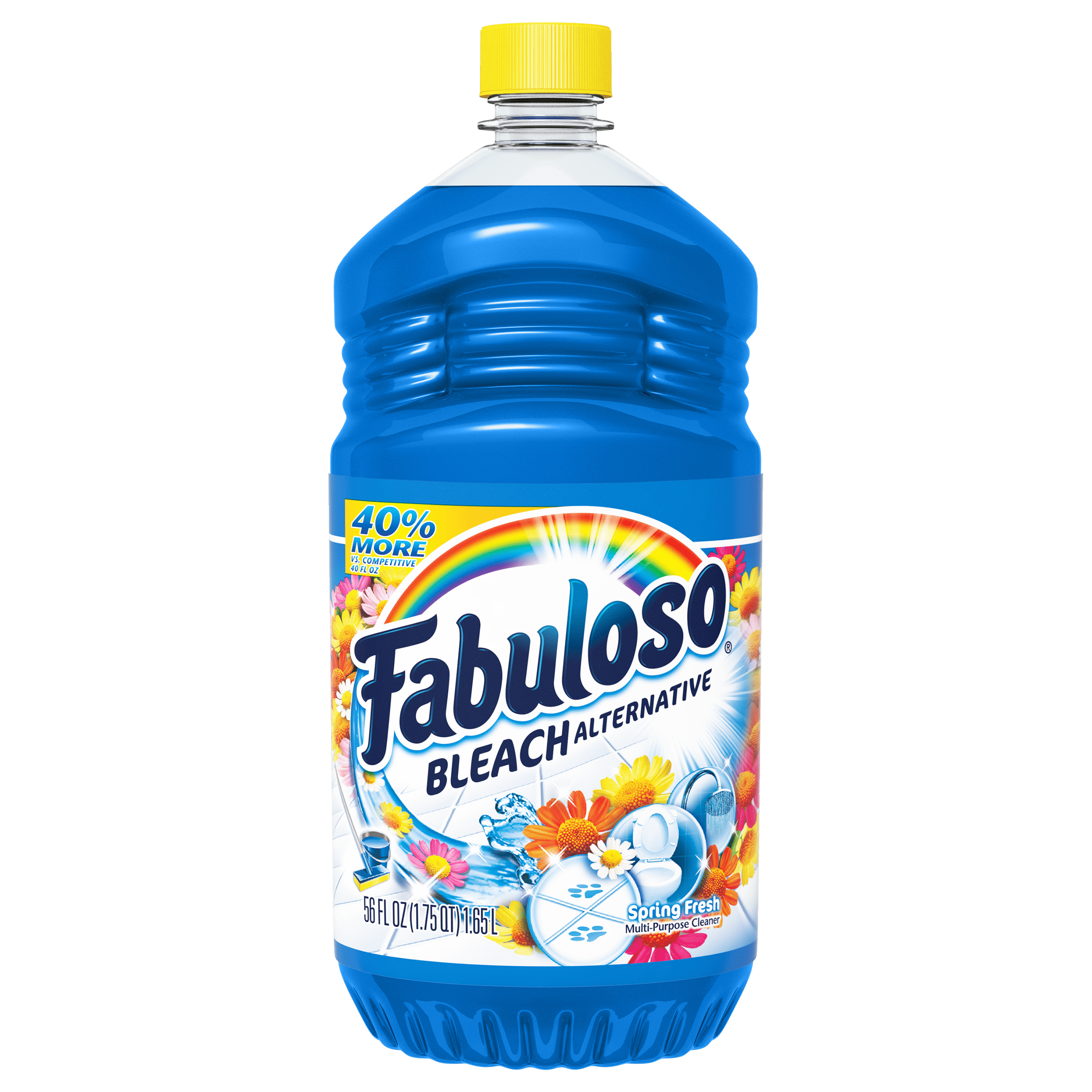 Fabuloso All-Purpose Cleaner with Bleach Alternative, Spring Fresh - 56 fluid ounce